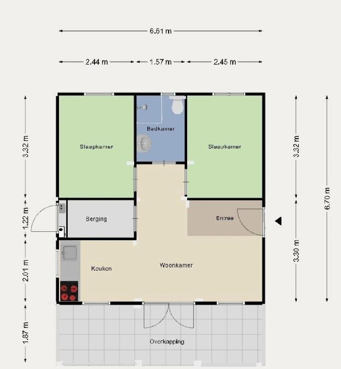 Kiwi-Cabin 45 Gramsbergen Екстериор снимка